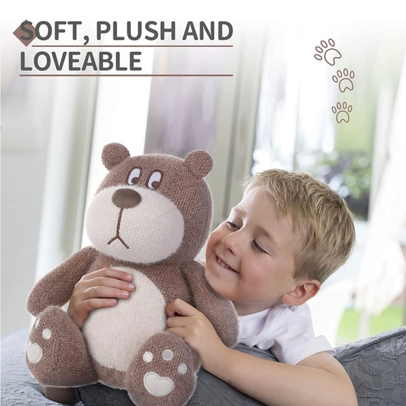 🍁Clearance- NIP Hansbear Kid’s Sealed Stuffed Bear In Vacuum Sealed Bag - Picture 9 of 15